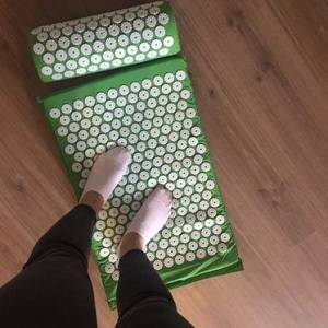 Tapis de Fleurs, Tapis Acupression, Tapis Fakir, Champs Lotus, Soulage Douleurs