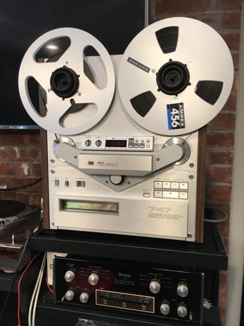 Akai GX-747d Reel to Reel with Glass Heads, Serviced