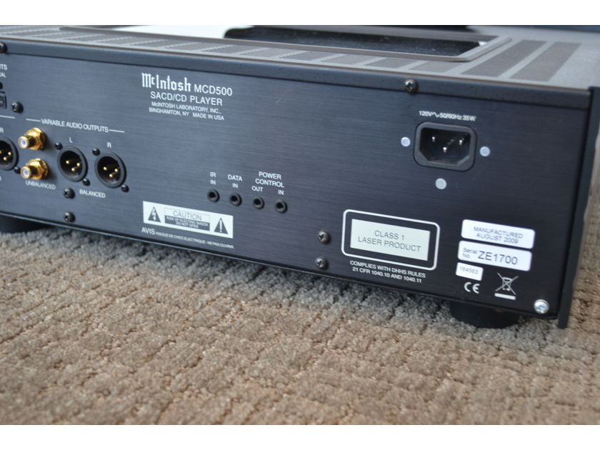 McIntosh MCD-500 CD/SACD Player