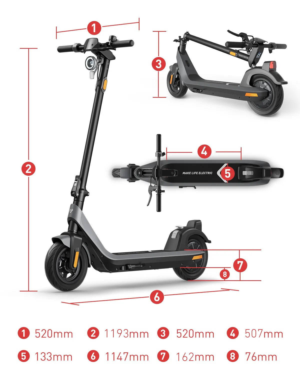 NIU KQi2 Pro Electric Kick Scooter (EU version) NIU® Europe