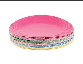 Paper Plates COLOURED