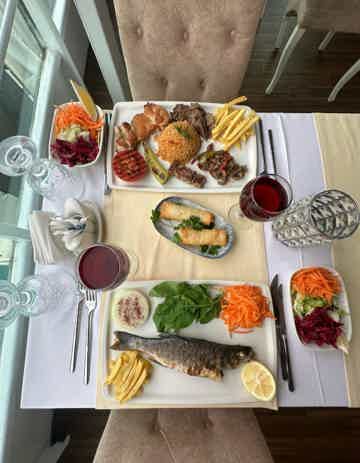 Enjoy an optional luxurious evening with dinner