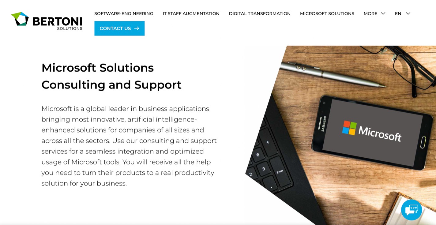 Bertoni Solutions product / service