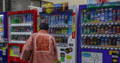Japanese Man Buy Bottle Tea From Vending Machine