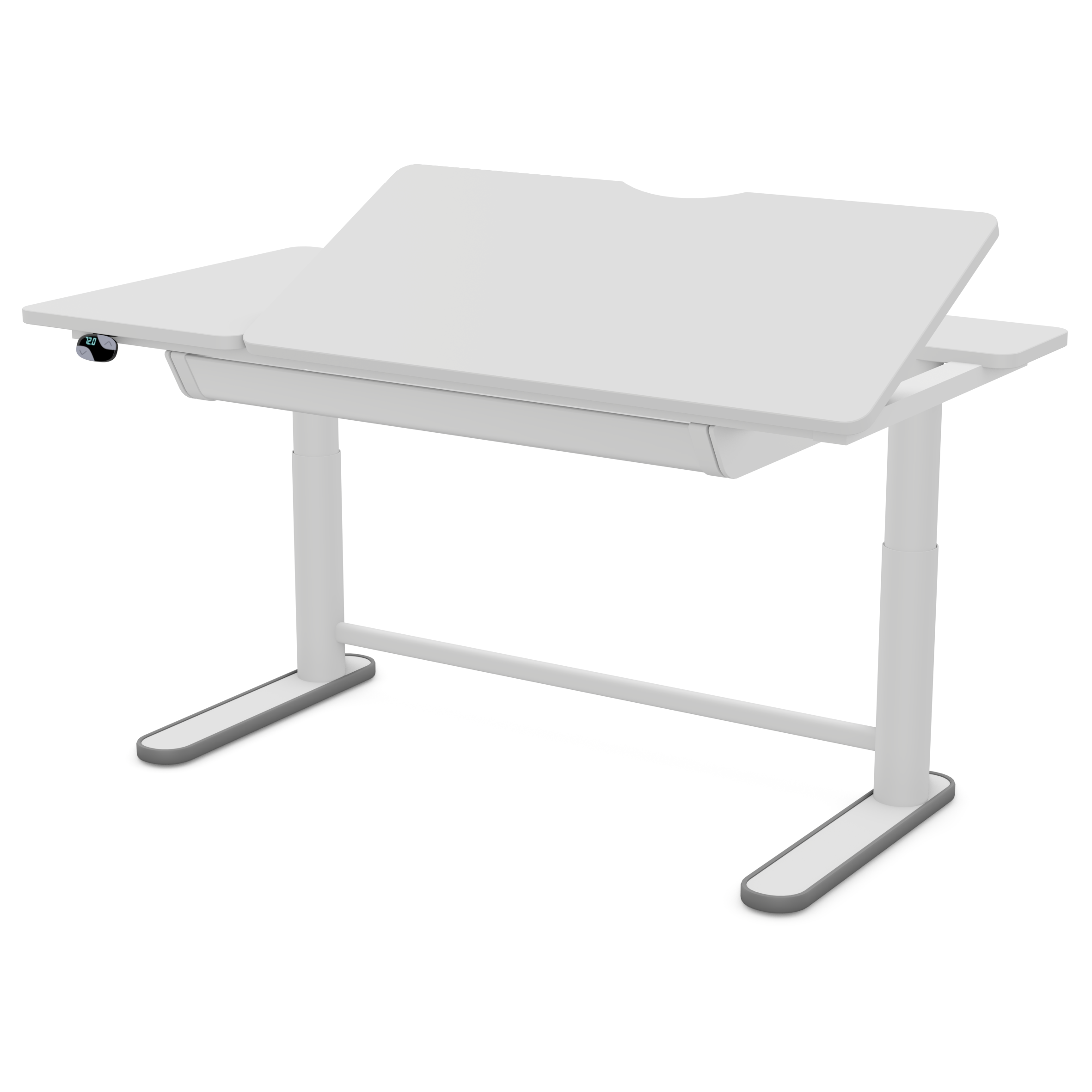 ELEKTRICKÝ PRACOVNÍ STŮL ERGO S NÁKLOPNOU DESKOU, -30%