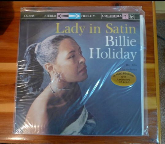 Billie Holiday - Lady In Satin CS-8048 Classic Records ...
