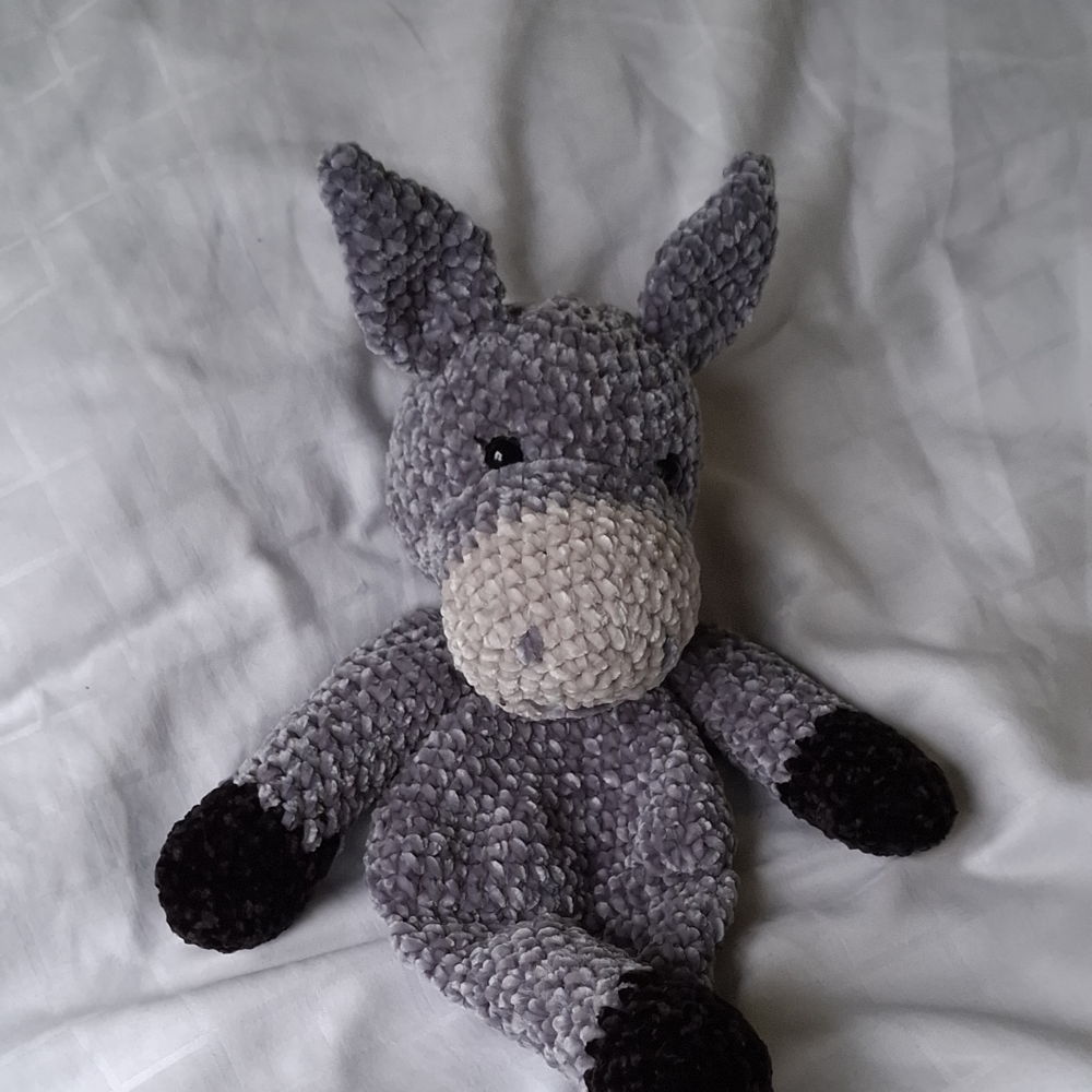Donkey Ezel velvet knuffeldoekje
