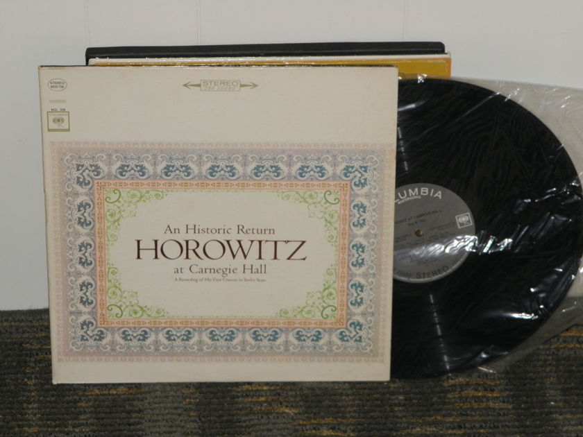Vladimir Horowitz - Bach+Schumann+Scriabin+Debussy+more Columbia M2S 729 360"First Black Print labels" 2LP