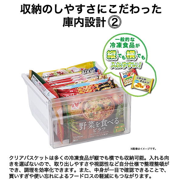 クリアバスケット