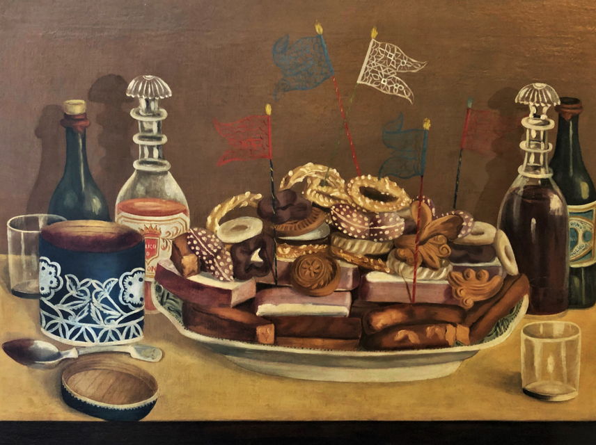 Still Life with Festive Breads
