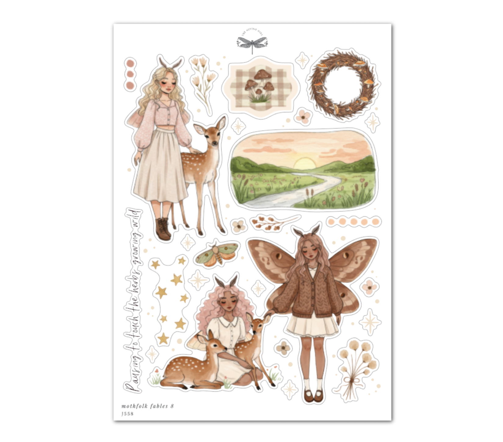 Mothfolk Fables 8 – The Giving Girl