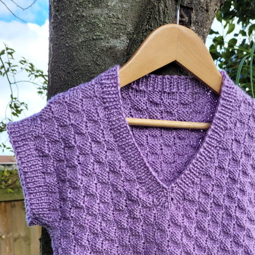 Gemakkelijk kindervest in 8 ply