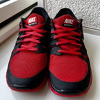 Nike Free 5.0, rot, kaum getragen