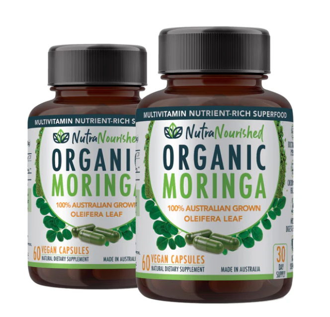 VALUE BUNDLE: Organic Pure Moringa Leaf Capsules