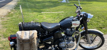 2014 ROYAL ENFIELD BULLET C5 CLASSIC motorcycle for rent near High Point, NC