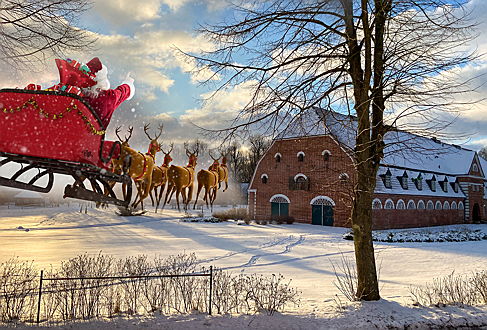  Hamburg
- Besonders in der Winterzauber versprüht das Gut einen gemütlichen, weihnachtlichen Charme. © Gut Pronstorf