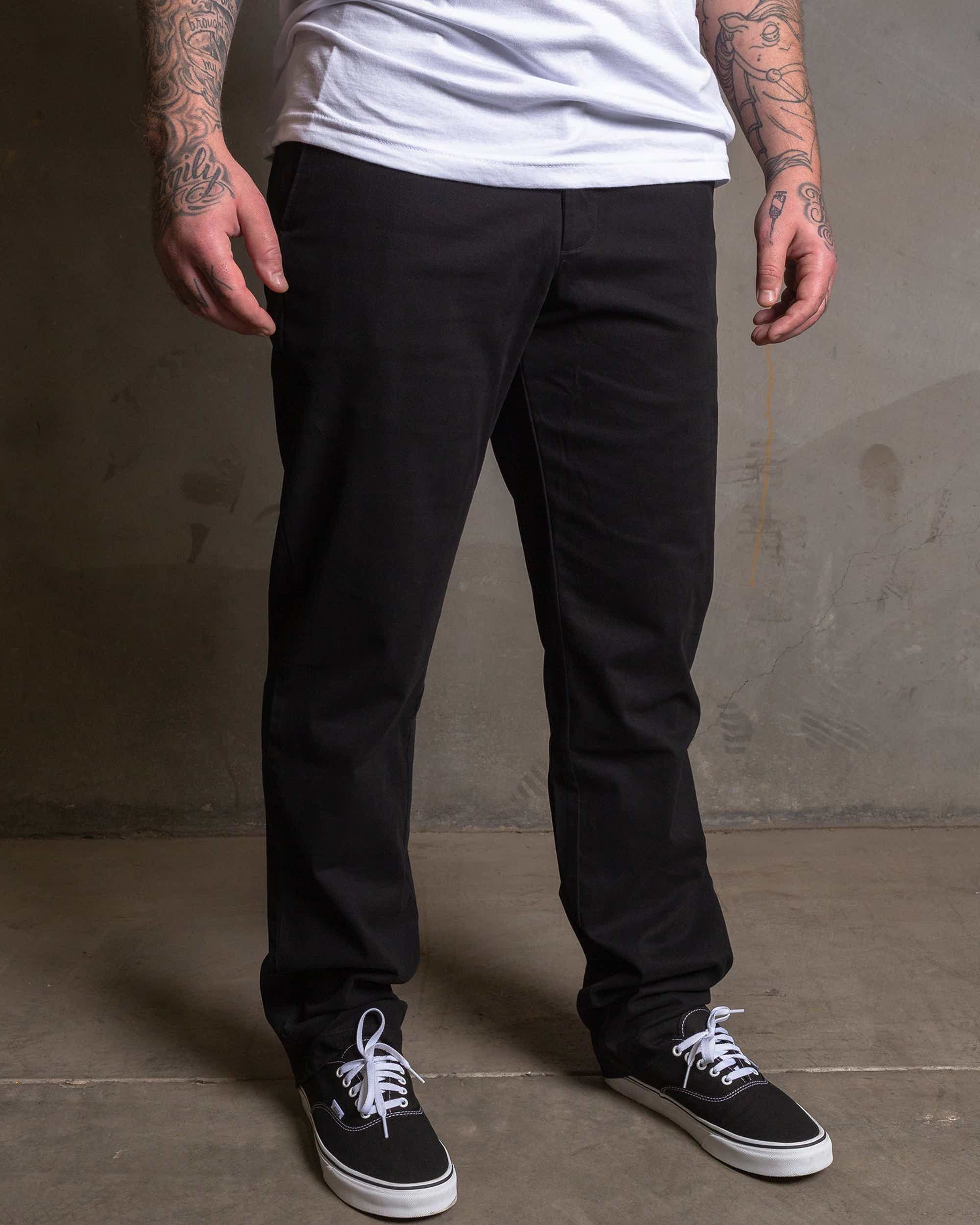 Men's Chino Pants - Black