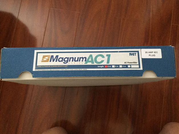 MIT Cables Magnum    AC-1 power cable  20 AMP -IEC plug...