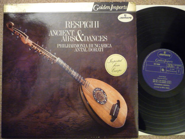 RESPIGHI - ANCIENT AIRS & DANCES MERCURY LP AUDIOPHILE