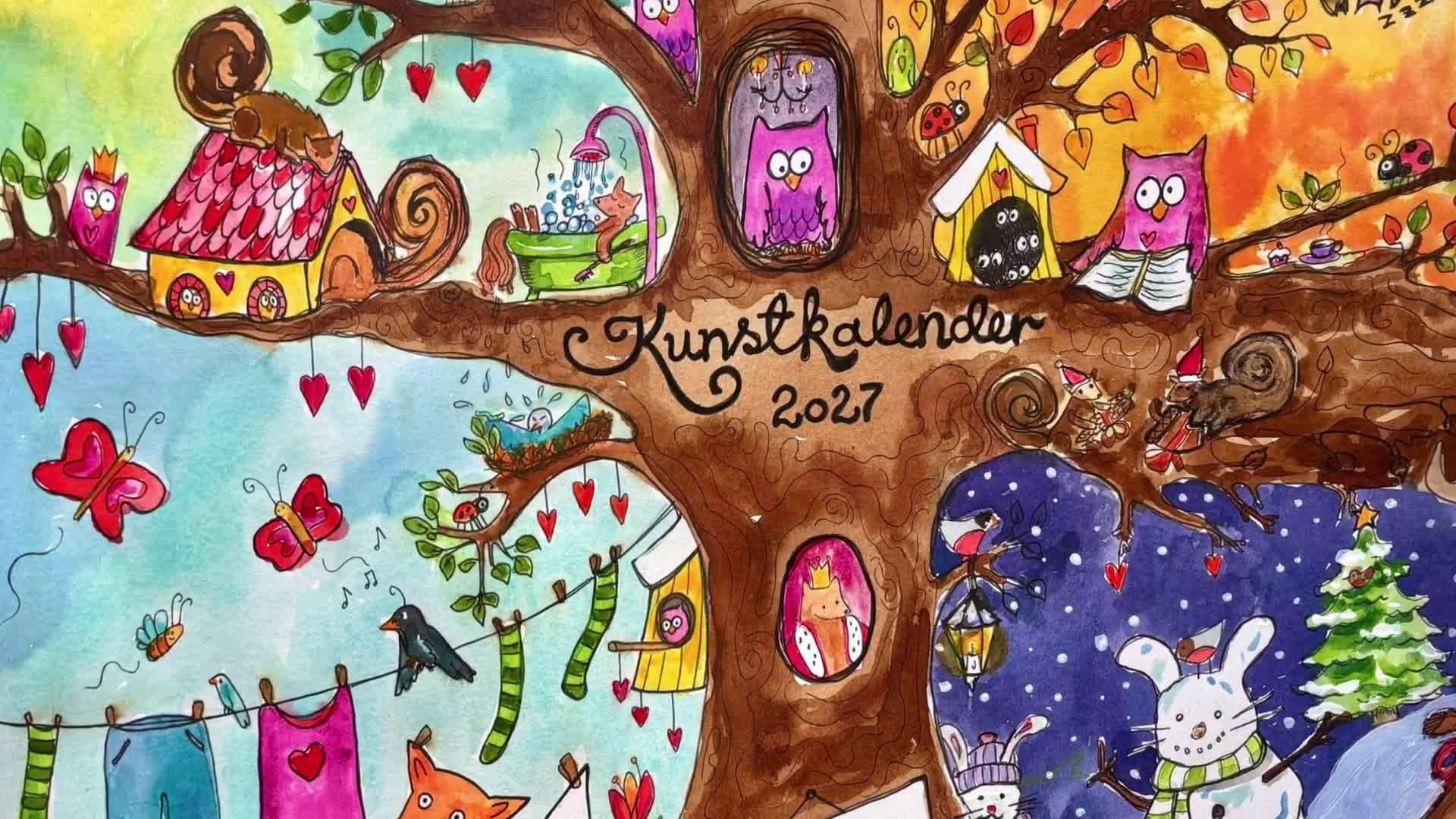 KUNSTKALENDER 2027
