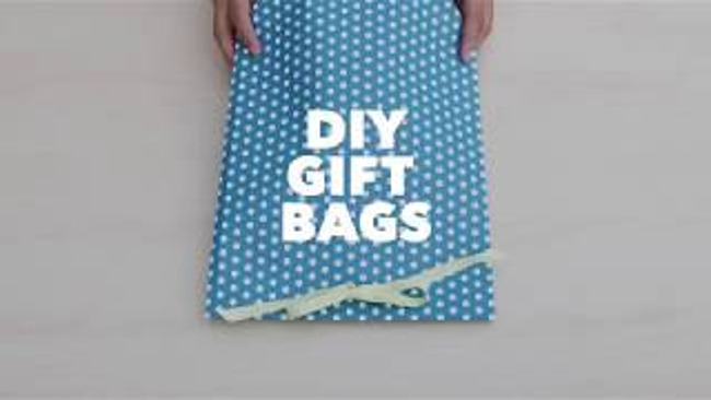 Wrapping Paper Gift Bags