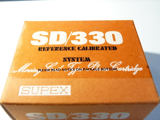Supex SD-330 rare LOMC phono cartridge NOS 10 hours new