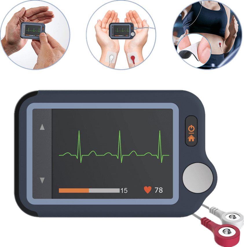 monitor de electrocardiograma personal wellue