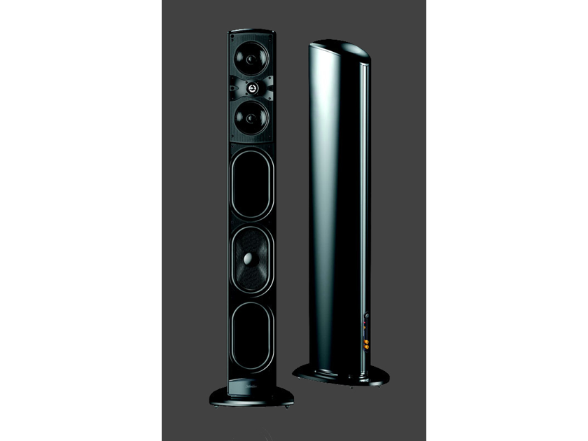 Definitive Technology MYTHOS ST-L SuperTower's Mythos 10 & Wyred4Sound MC7150 7 ch power amp ALL Def Tech On SALE - Looking for deals email us!