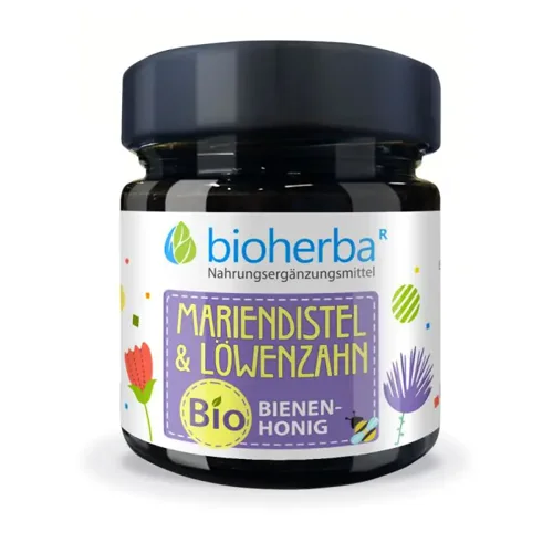 Mariendistel & Löwenzahn Bio - Bienenhonig 280 g