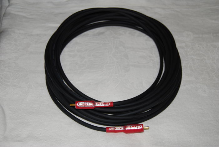 Better Cables Silver Serpent 8m SINGLE RCA Cable