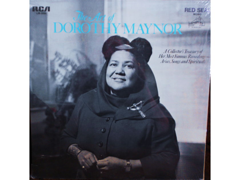 FACTORY SEALED ~ THE ART OF DOROTHY MAYNOR ~  - ARIA, SONGS & SPIRITUALS~DEBUSSY RCA LM 3086 (1969)