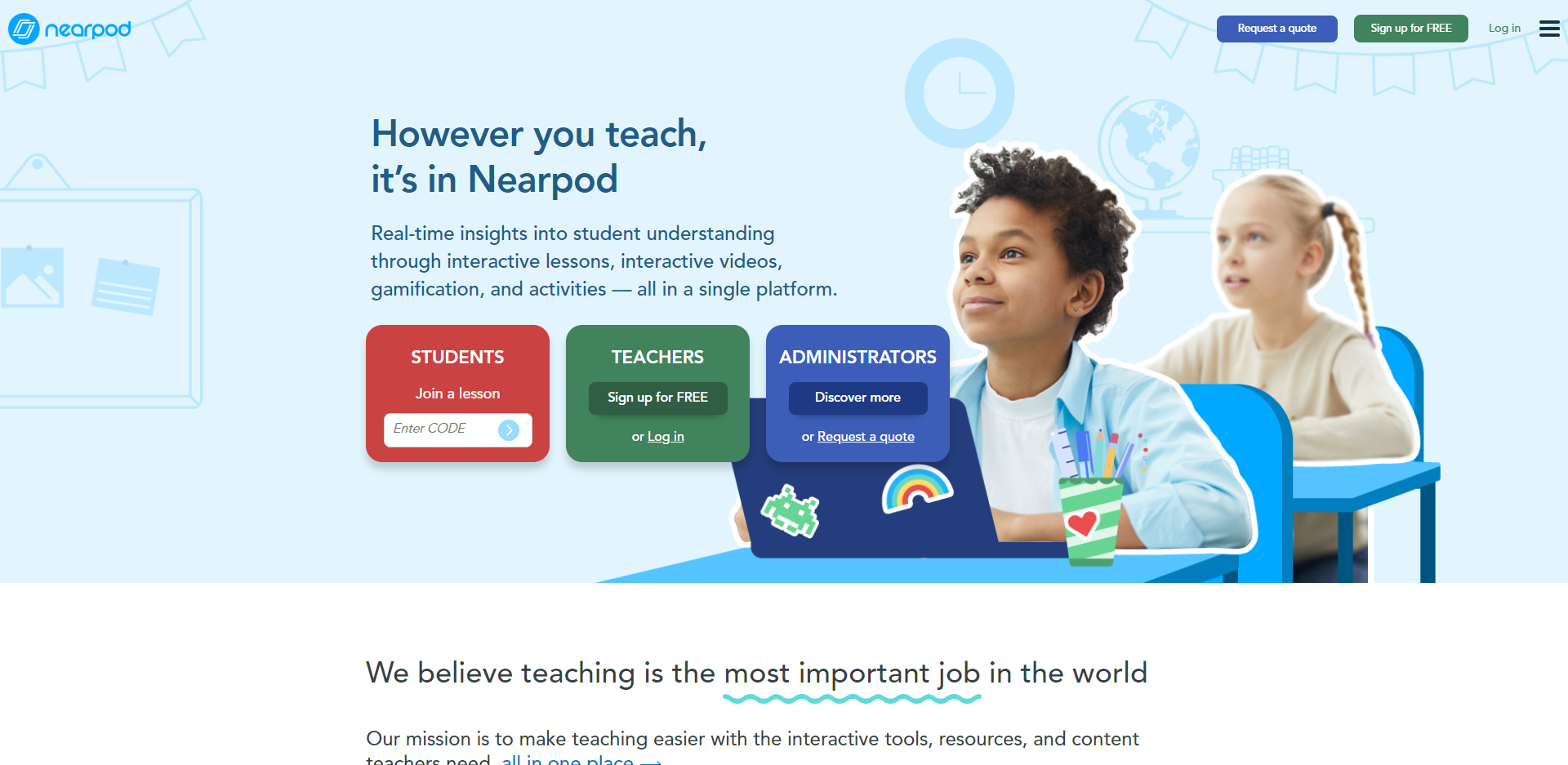 Nearpod Careers | Arc