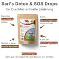 VierBeinerGlück Detox und SOS Drops: Das Geheimnis einer ausbalancierten Hunde Verdauung