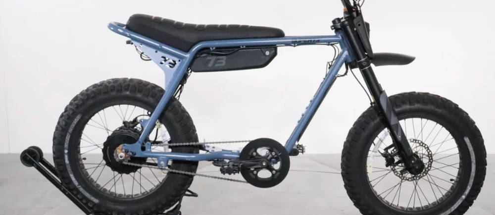 a Super73 Z Adventure electric mini moto