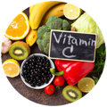 Foods containing vitamin C, part of the best multivitamins for kids
