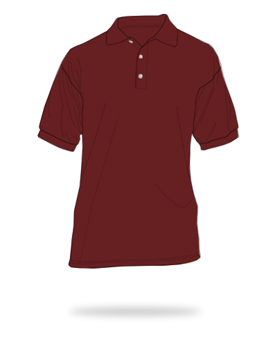 Maroon adult fit drifit polo shirts sj clothing manila philippines
