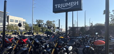 Tampa Cuban & VIP Triumph test ride near Tampa, FL