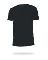 black 100% cotton v neck shirts SJ Clothing manila philippines