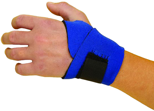 Hand Wearing KidsLine Wrist Wrap