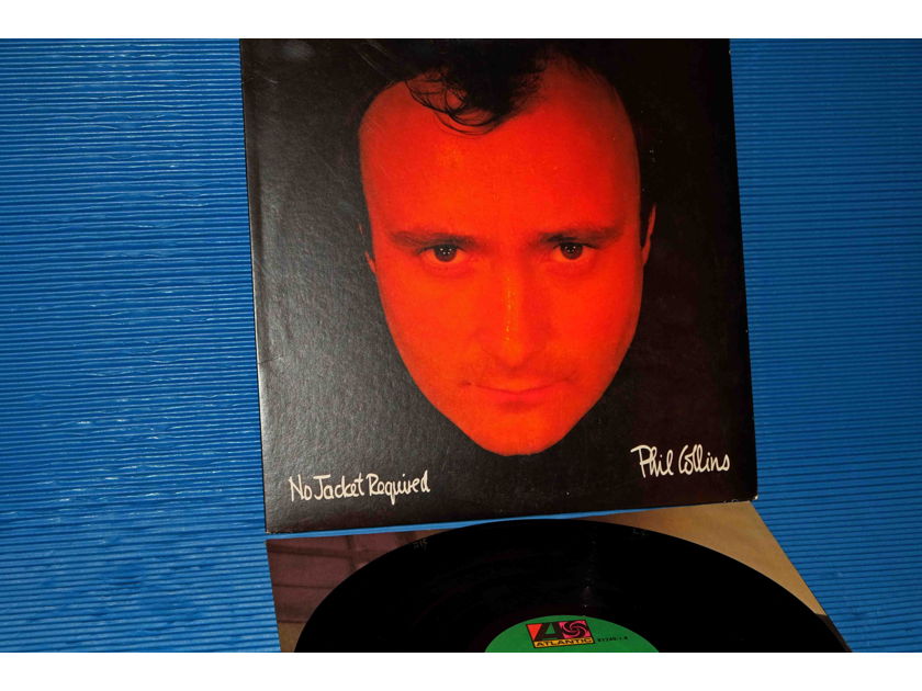 PHIL COLLINS - "No Jacket Required" -  Atlantic 1985 R Ludwig 1st pressing