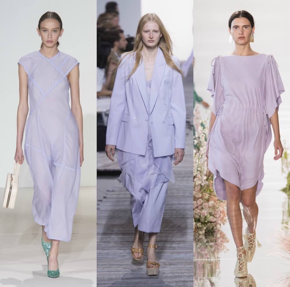 New York Fashion Week Spring 2018 Collection, Lavender