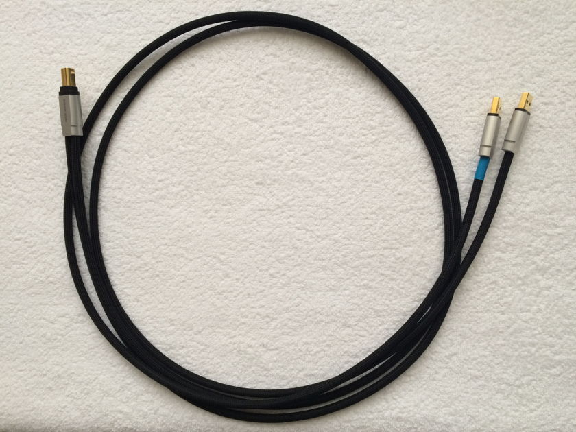 Acoustic Revive USB-1.0SPS (USB-1.5SPS) USB Cable Separate A-Connectors 1.5 meters