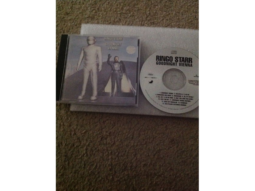 Ringo Starr - Goodnight Vienna Apple Records Compact Disc With  Bonus Tracks