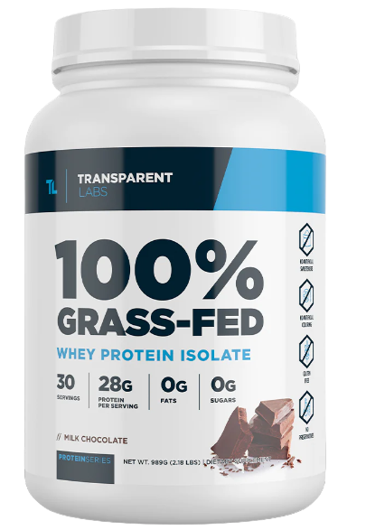 Transparent Labs 100% Grass-Fed Whey Protein Isolate