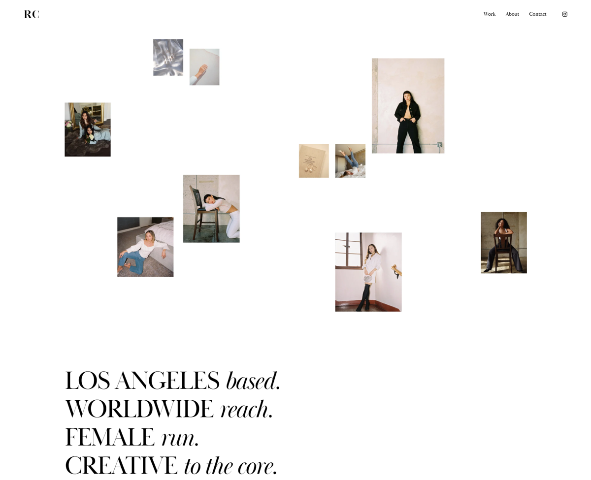 Screenshot of RyuCreative , from the pr portfolios & websites collection.