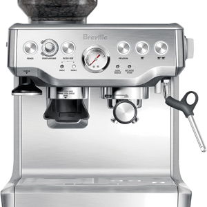 Breville BES870XL Espresso Machine, One Size, Brushed Stainless Steel