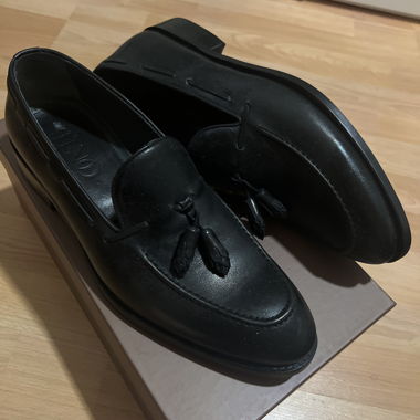 Schwarze loafer in Gr. 44 ungetragen 