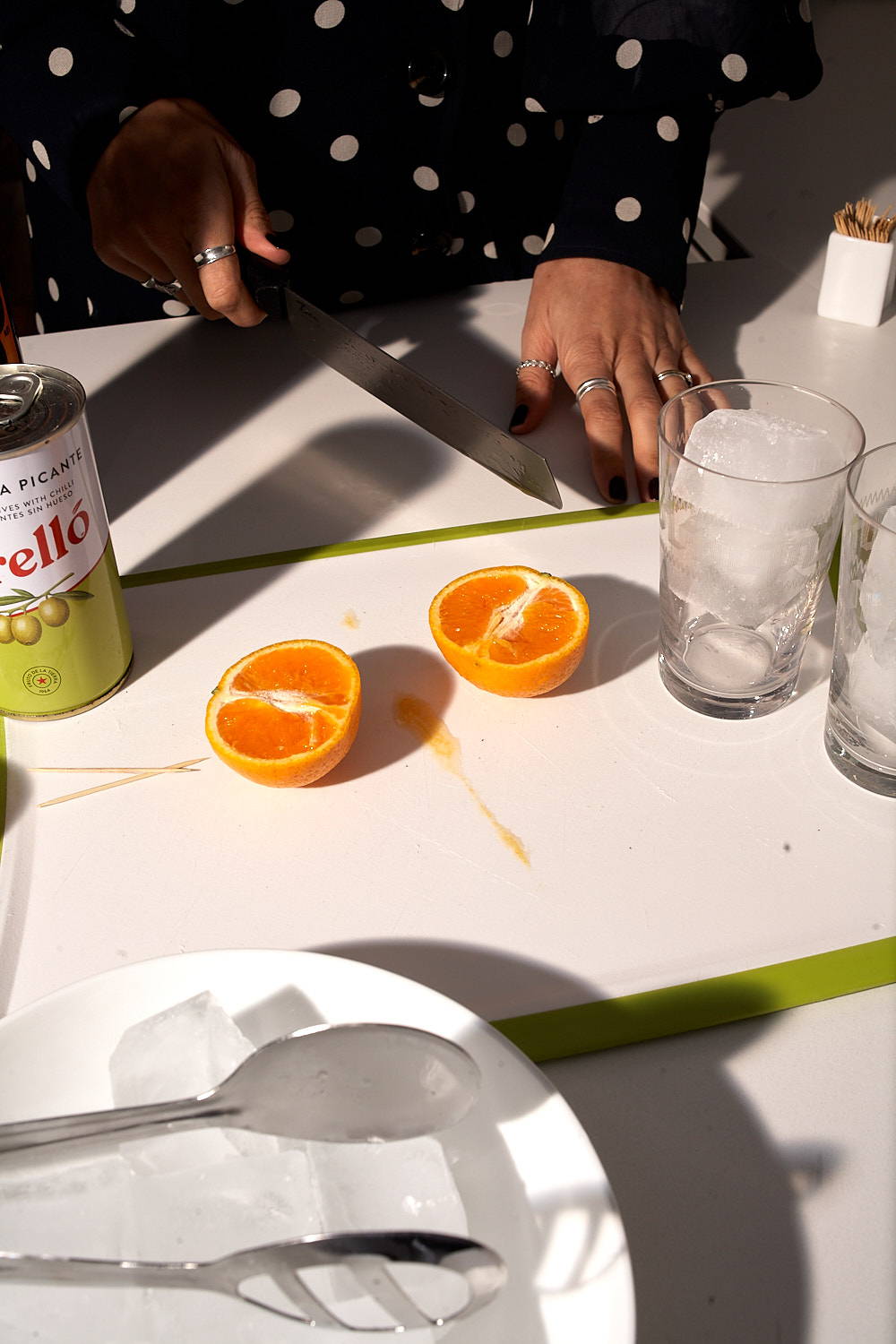 Slicing an Orange