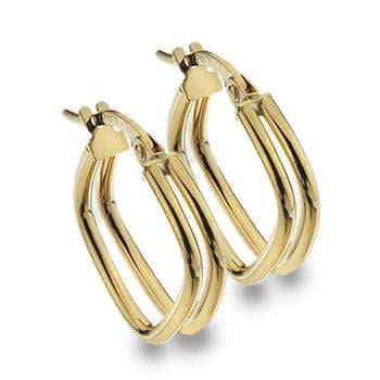 Shop ladies gold earrings - Pobjoy