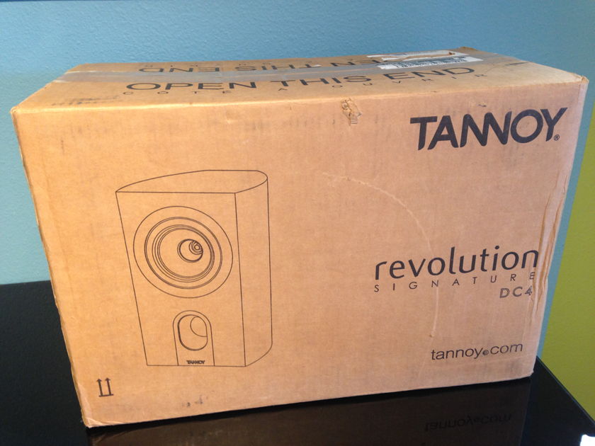 Tannoy Revolution Sig DC-4 Special Edition Bookshelf Speakers - NEW!